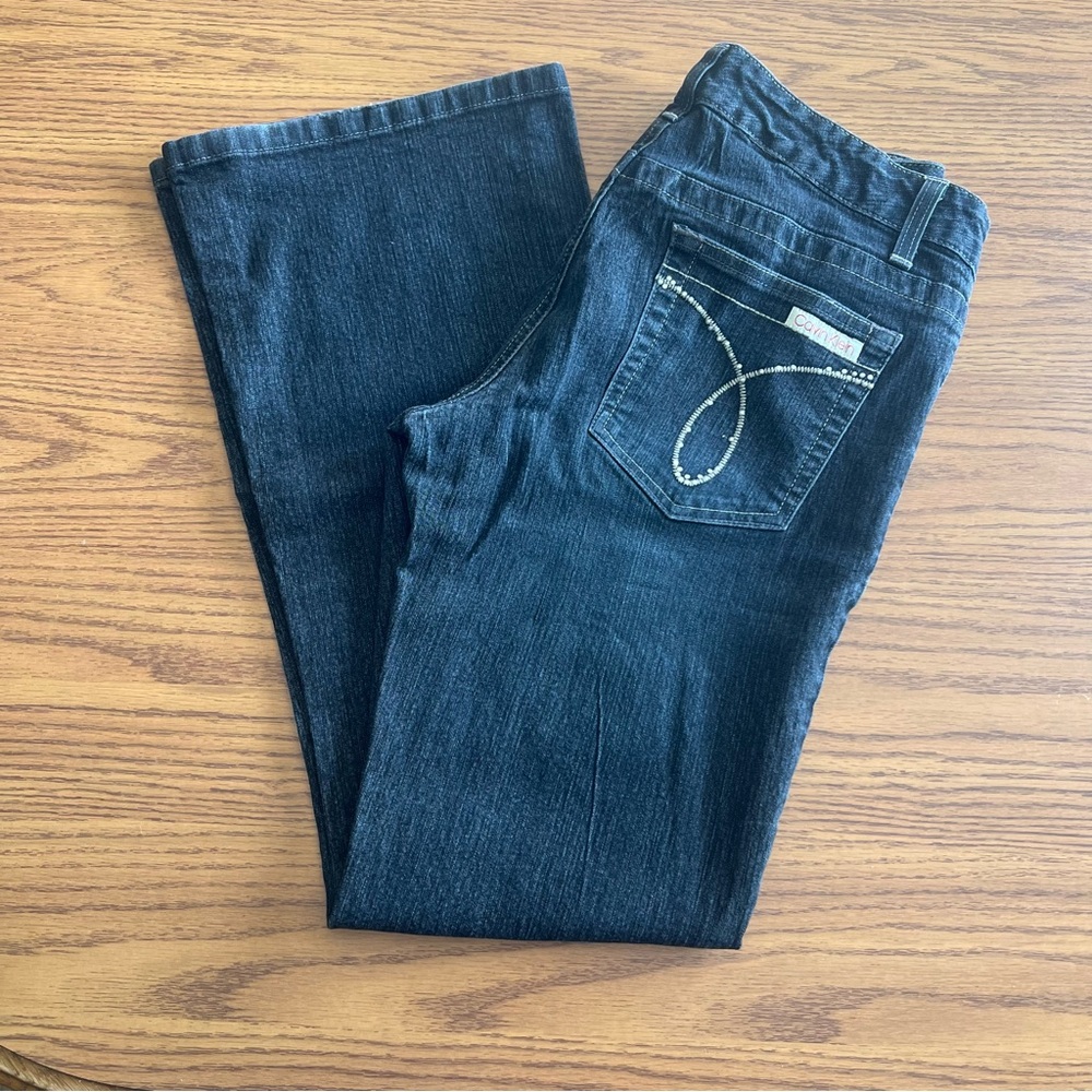 Y2K Calvin Klein low waisted flare Jeans